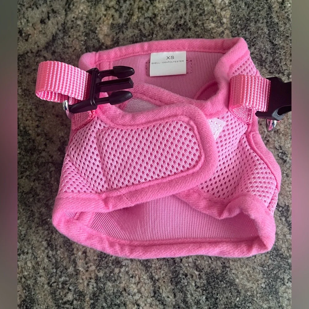 Mr. Peanut's Pink Pet Harness XS Dogs (2-4 pounds)